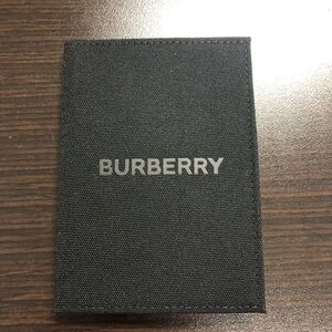 Burberry Black Passport Holder